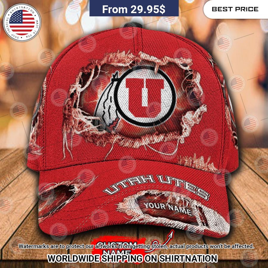 NCAA Utah Utes Custom Cap Best picture ever
