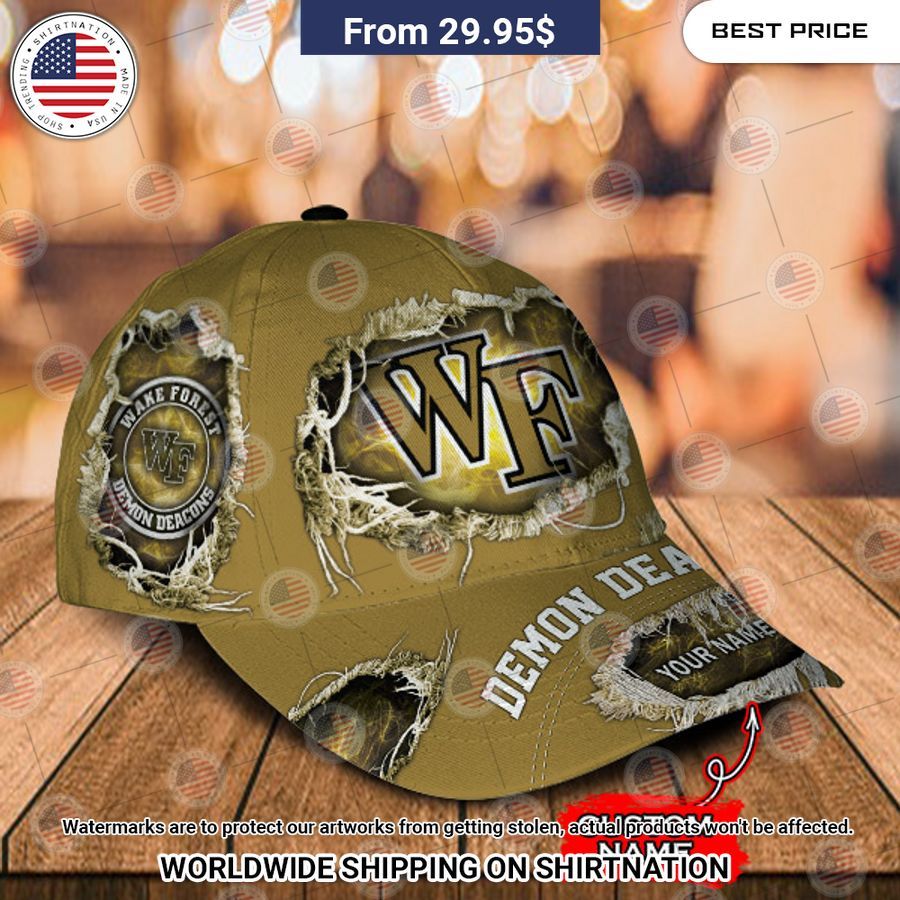 NCAA Wake Forest Demon Deacons Custom Cap You look so healthy and fit