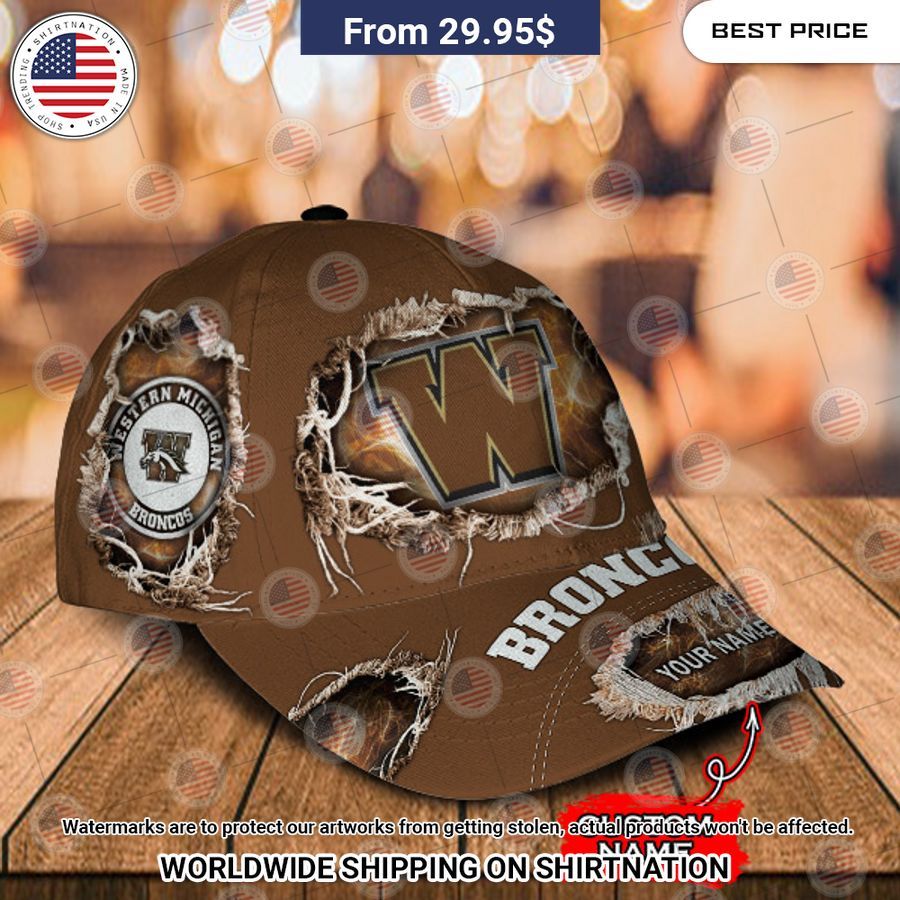 ncaa western michigan broncoss custom cap 2 166.jpg