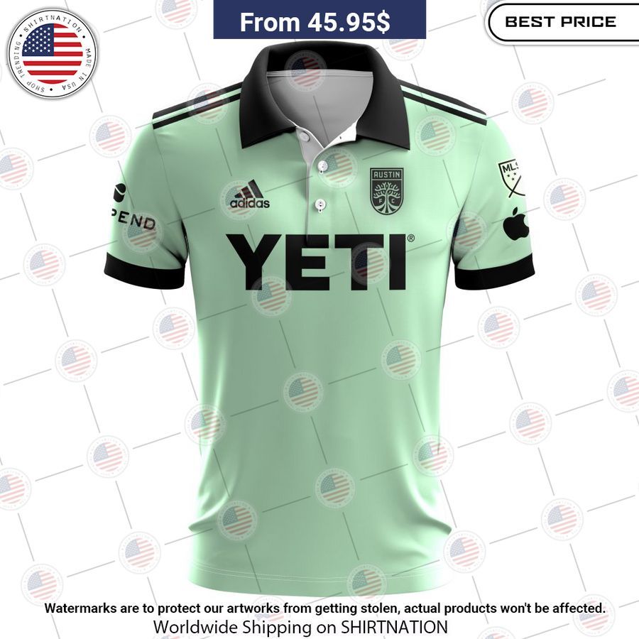 Personalized Austin FC 2023 Away The Sentimiento MLS Polo Shirt