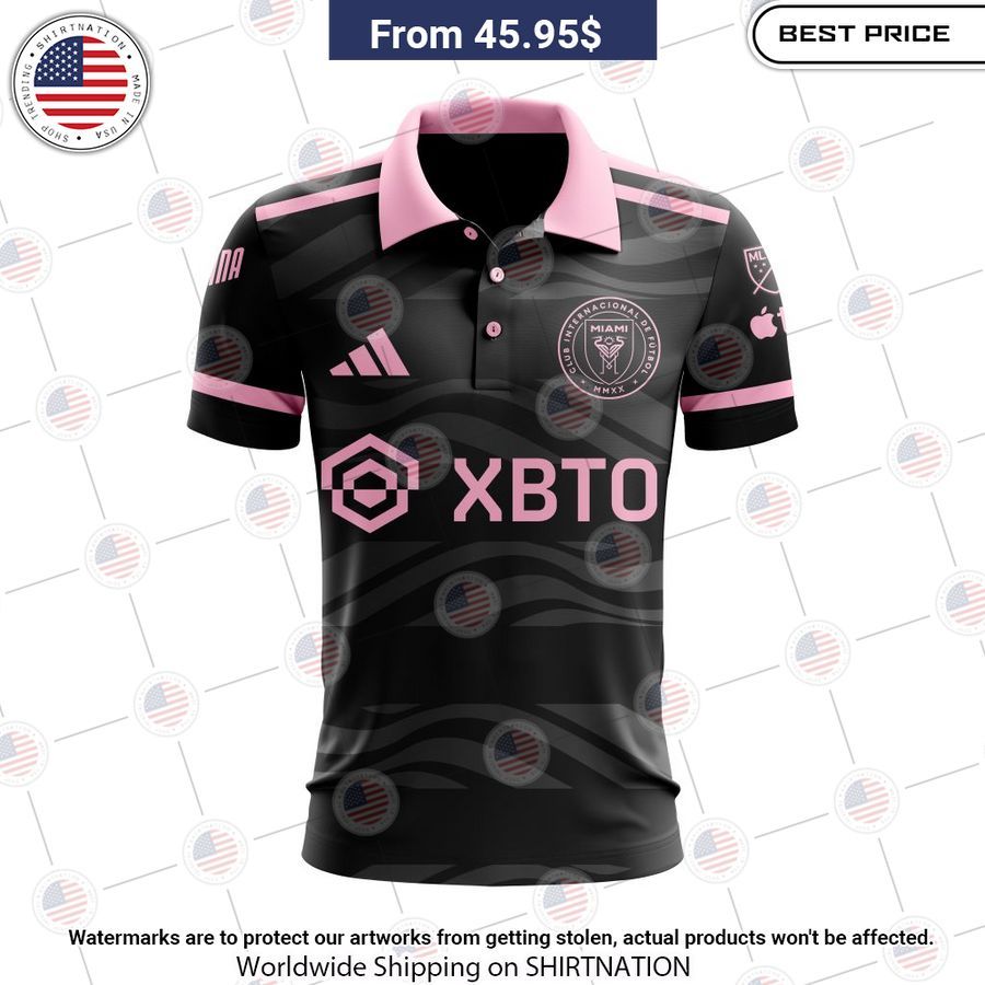 Personalized Inter Miami CF Pink 2023 Polo Nice photo dude