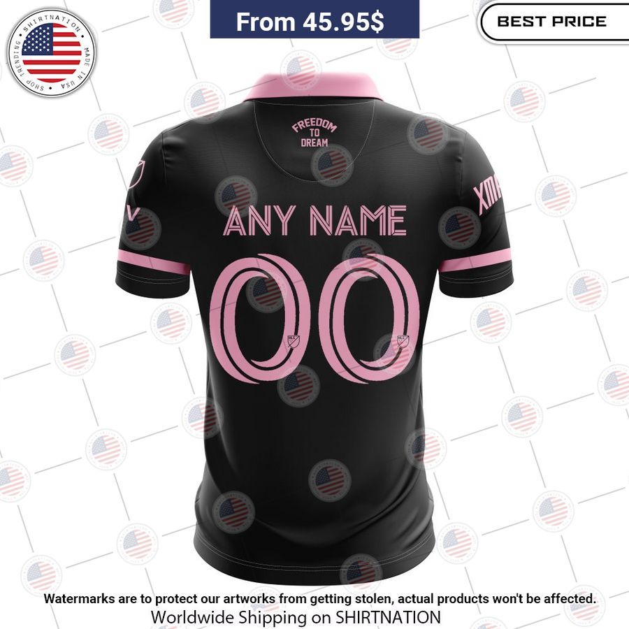 Personalized Inter Miami CF Pink 2023 Polo This is awesome and unique