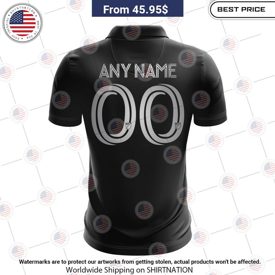 Personalized Nashville SC 2023 Away MLS Polo Shirt Cutting dash