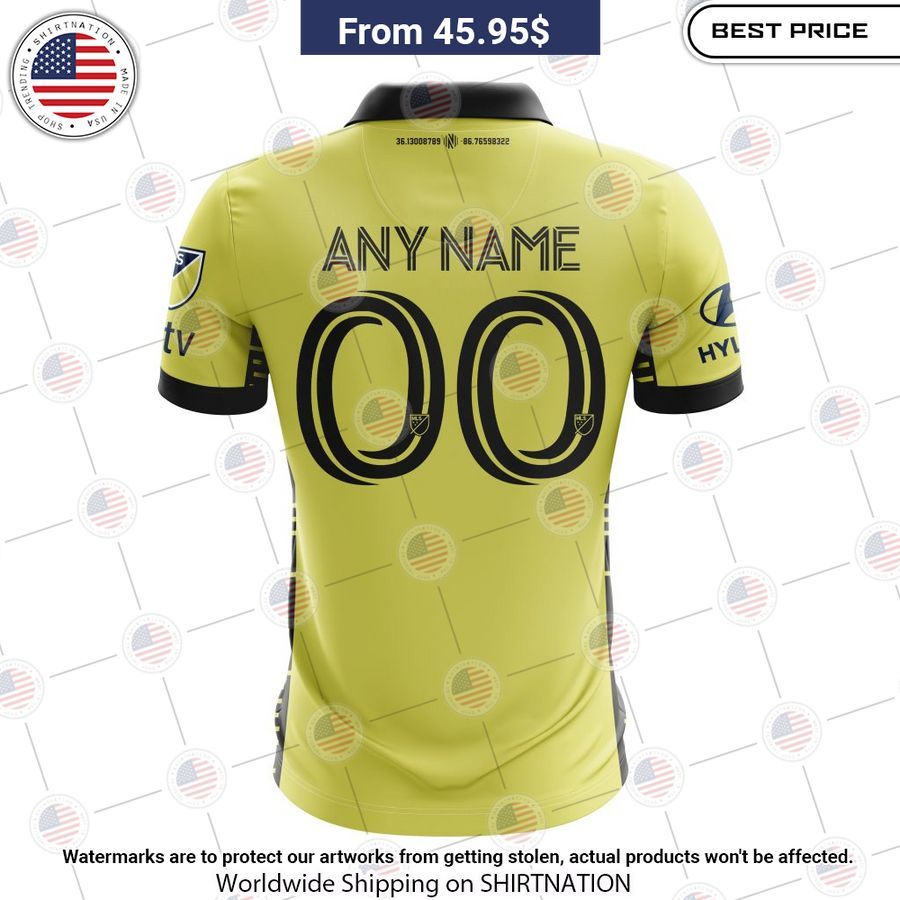 Personalized Nashville SC 2023 Home MLS Polo Shirt Sizzling
