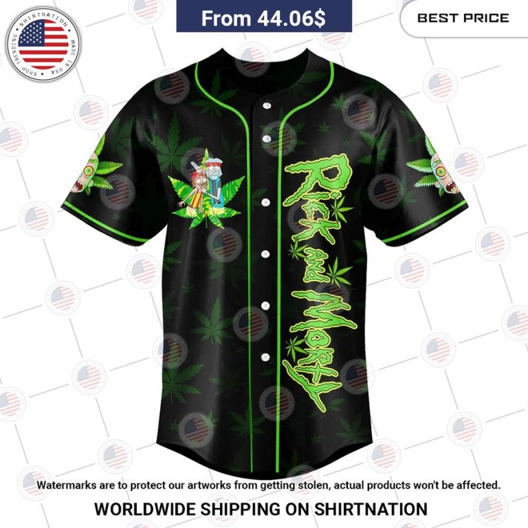 Rick N Morty As Cheech&Chong Baseball Jersey She has grown up know