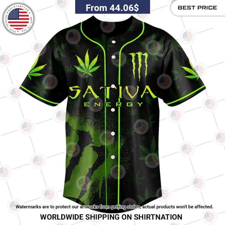 Sativa Energy Baseball Jersey Looking so nice