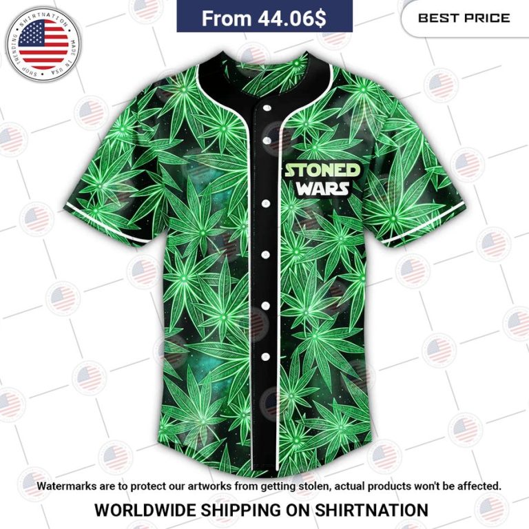 Smoke Weed Everyday Baseball Jersey Awesome Pic guys