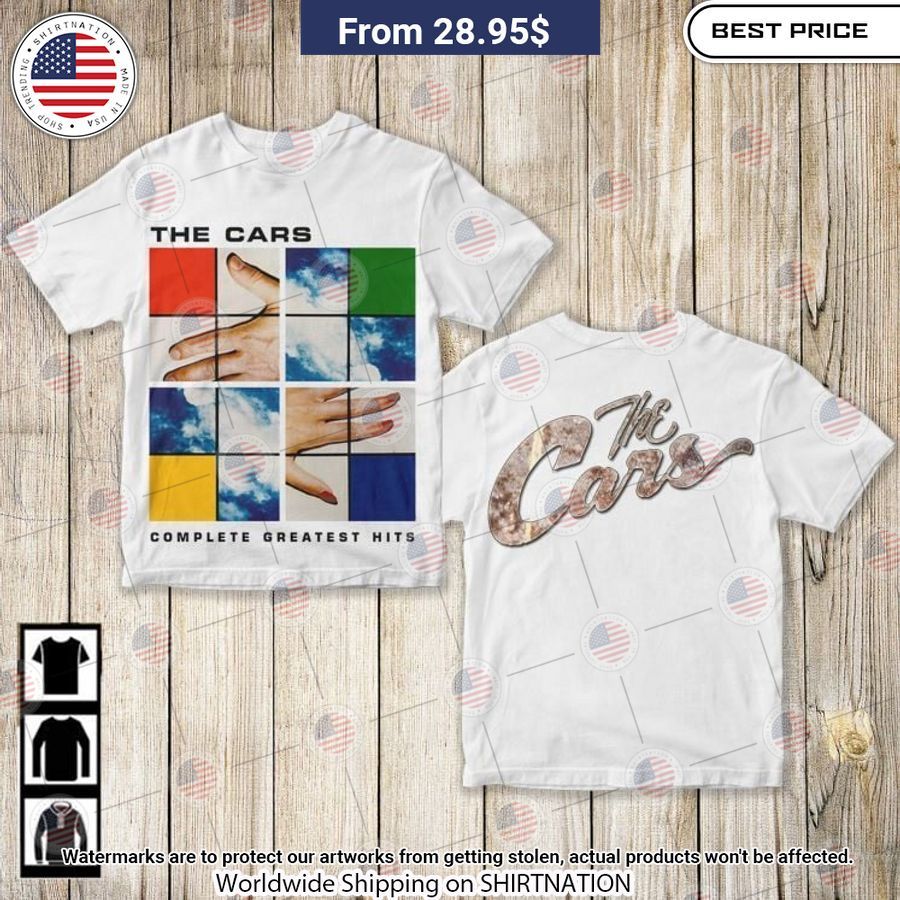 The Cars Complete Greatest Hits Shirt Lovely smile