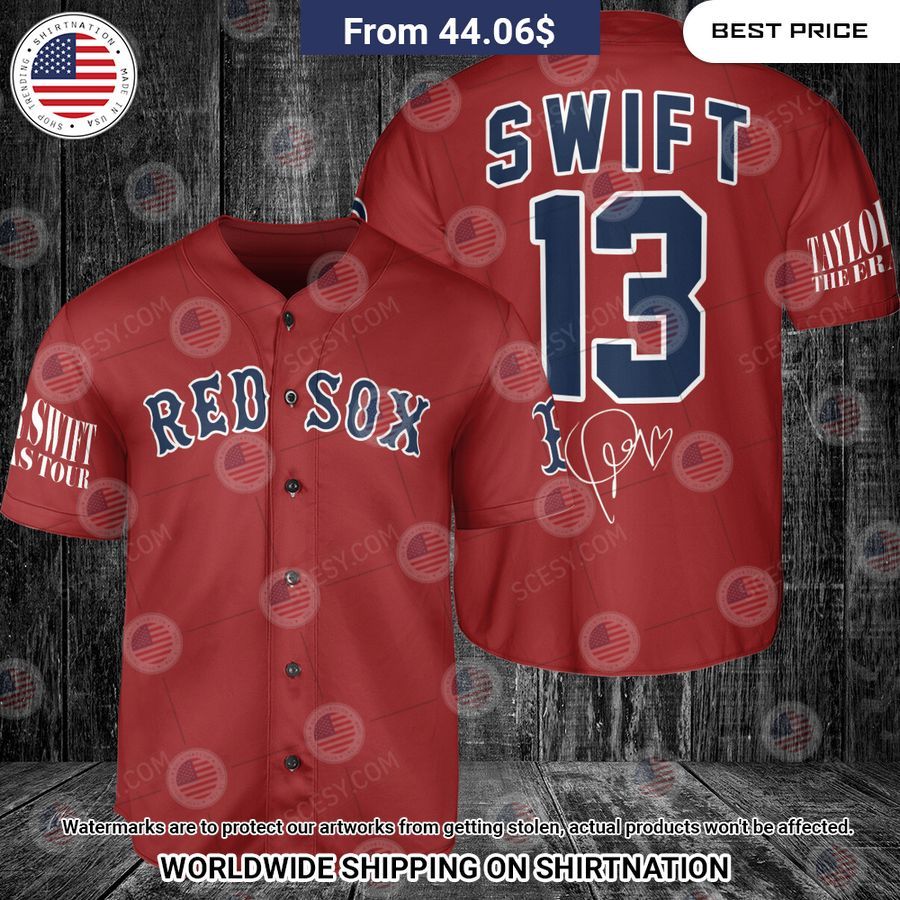 boston red sox taylor swift red custom baseball jersey 1 915.jpg