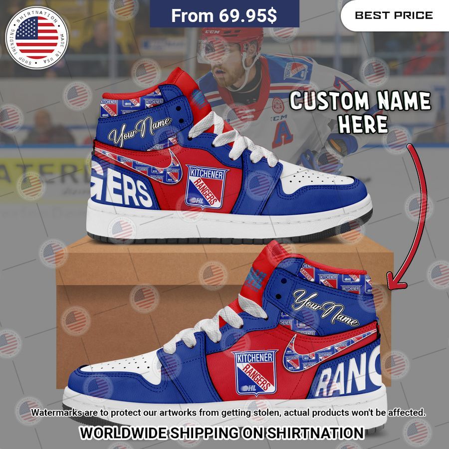 Kitchener Rangers Custom Air Jordan 1 This is your best picture man