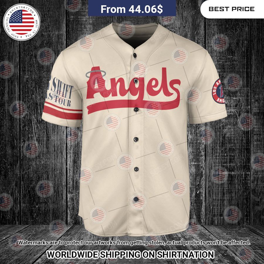 Los Angeles Angels Taylor Swift Baseball Jersey Unique and sober
