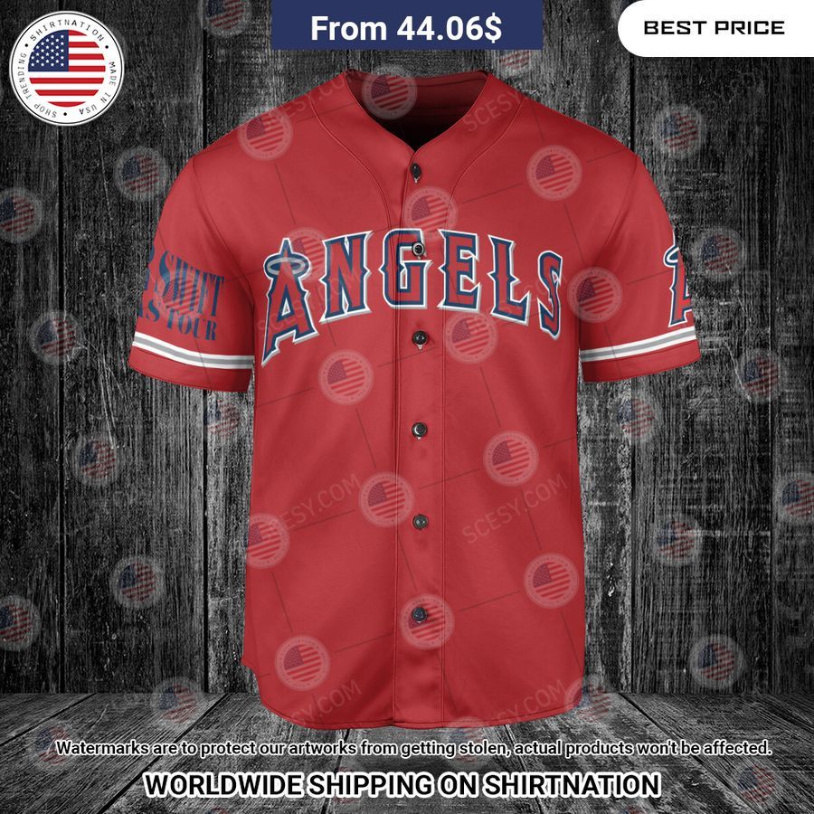 los angeles angels taylor swift red custom baseball jersey 2 417.jpg