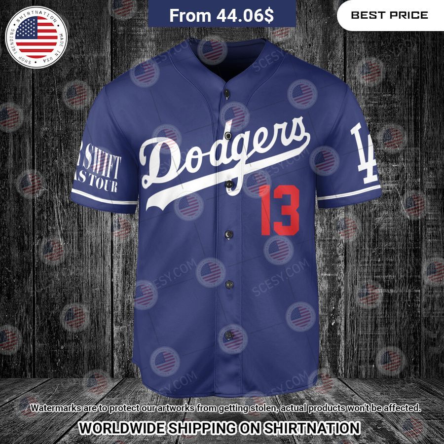 los angeles dodgers taylor swift navy custom baseball jersey 2 531.jpg