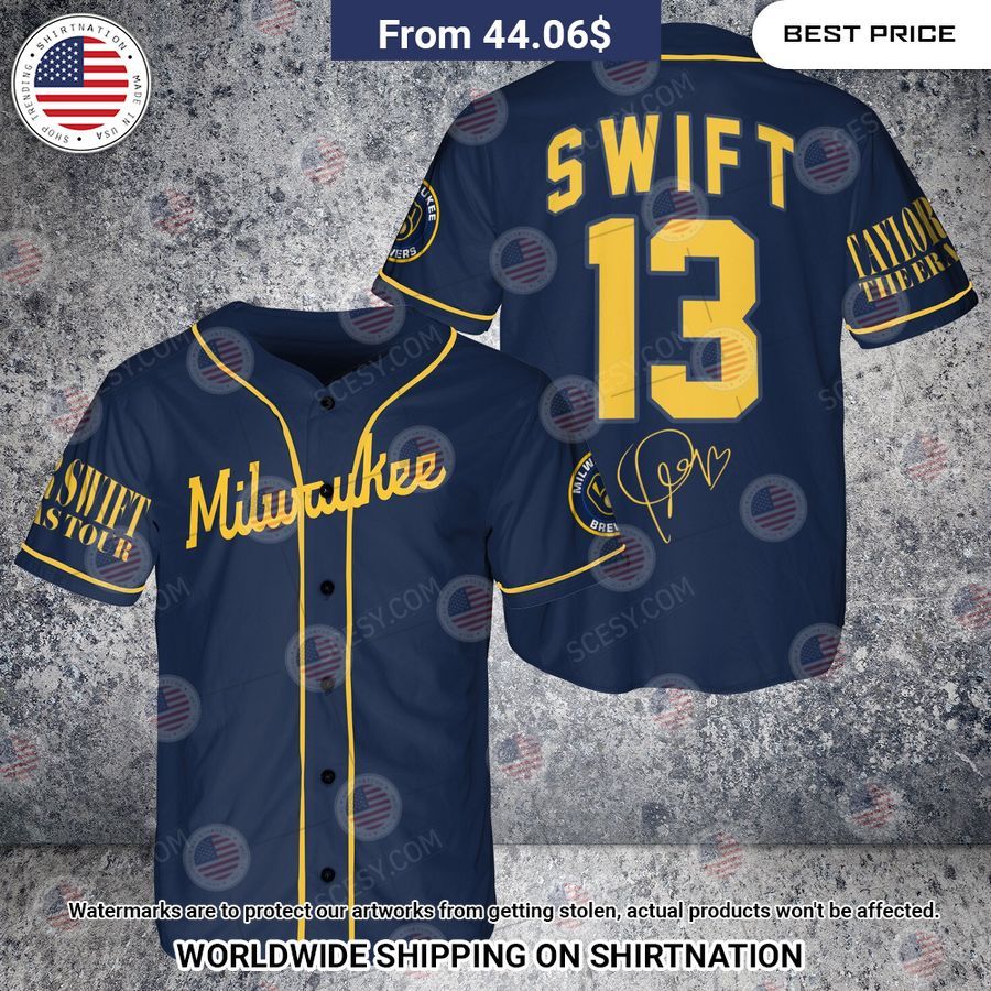 milwaukee brewers taylor swift navy custom baseball jersey 1 489.jpg