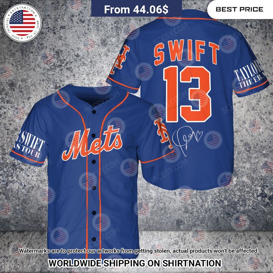 New York Mets Taylor Swift Royal Custom Baseball Jersey Wow! This is gracious