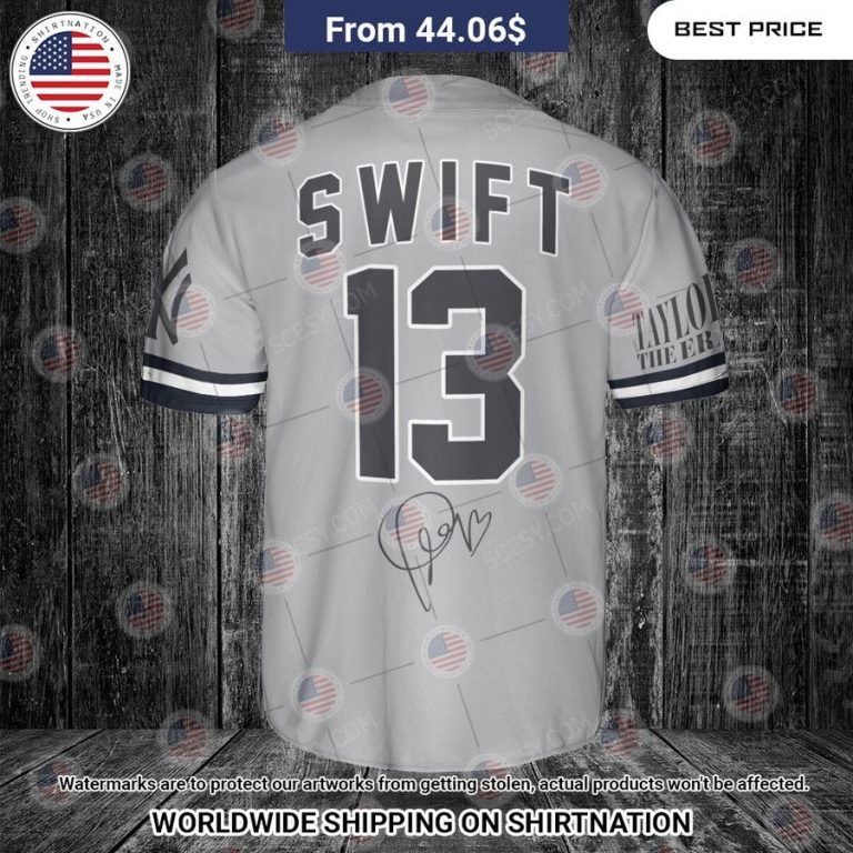 New York Yankees Taylor Swift Custom Baseball Jersey Beauty queen