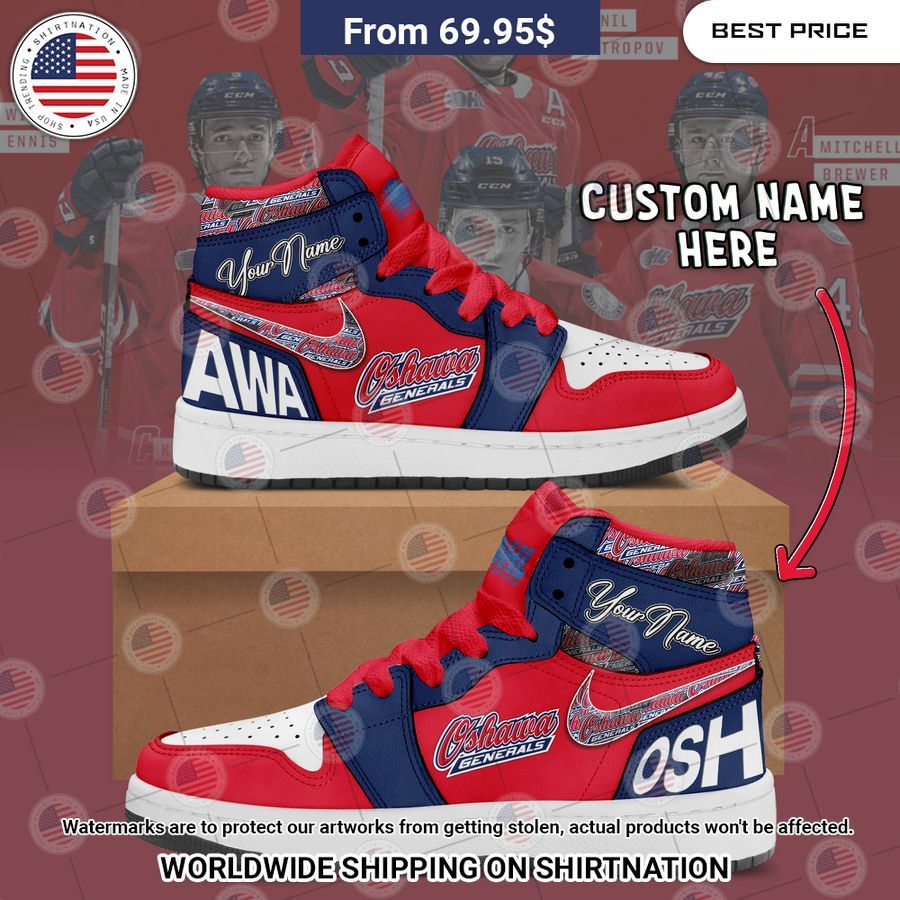 Oshawa Generals Custom Air Jordan 1 You are getting me envious with your look