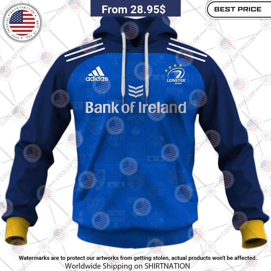 Personalized IRFU Leinster Rugby 2023 HOME Hoodie You look beautiful forever