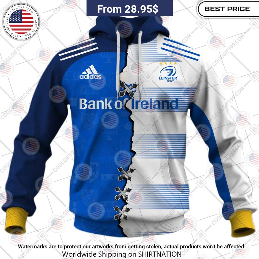 Personalized IRFU Leinster Rugby Mix Hoodie It is too funny