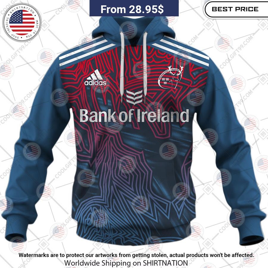 Personalized IRFU Munster Rugby 2023 Away Hoodie You are always amazing