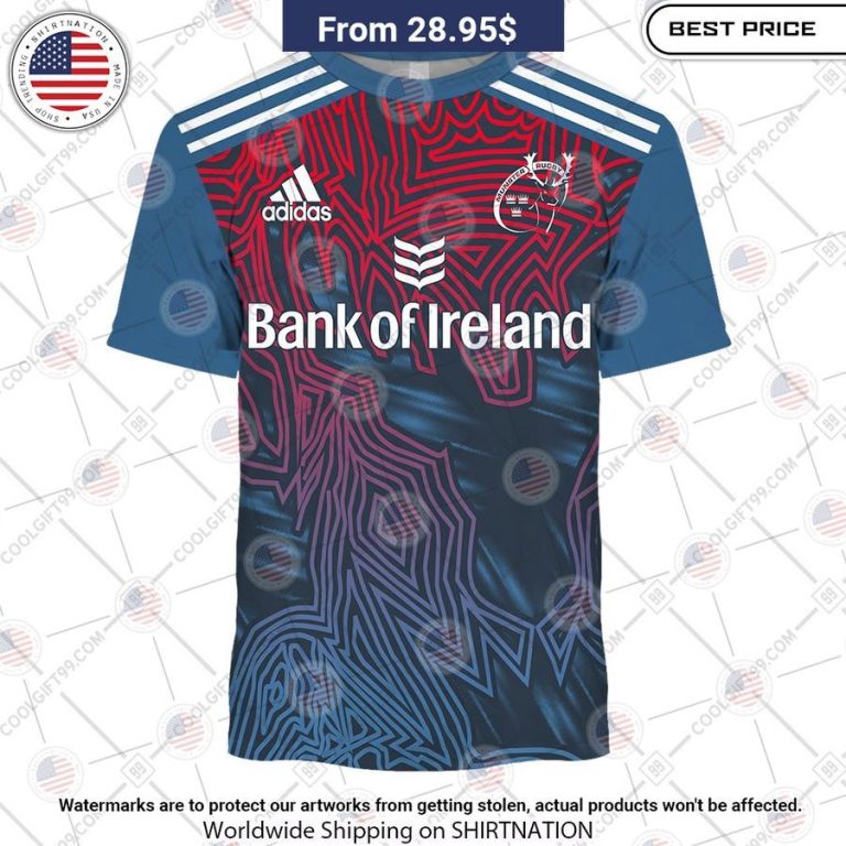 Personalized IRFU Munster Rugby 2023 Away Hoodie Nice photo dude