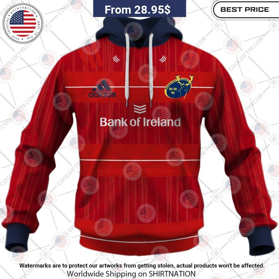 Personalized IRFU Munster Rugby 2023 HOME Hoodie Rocking picture