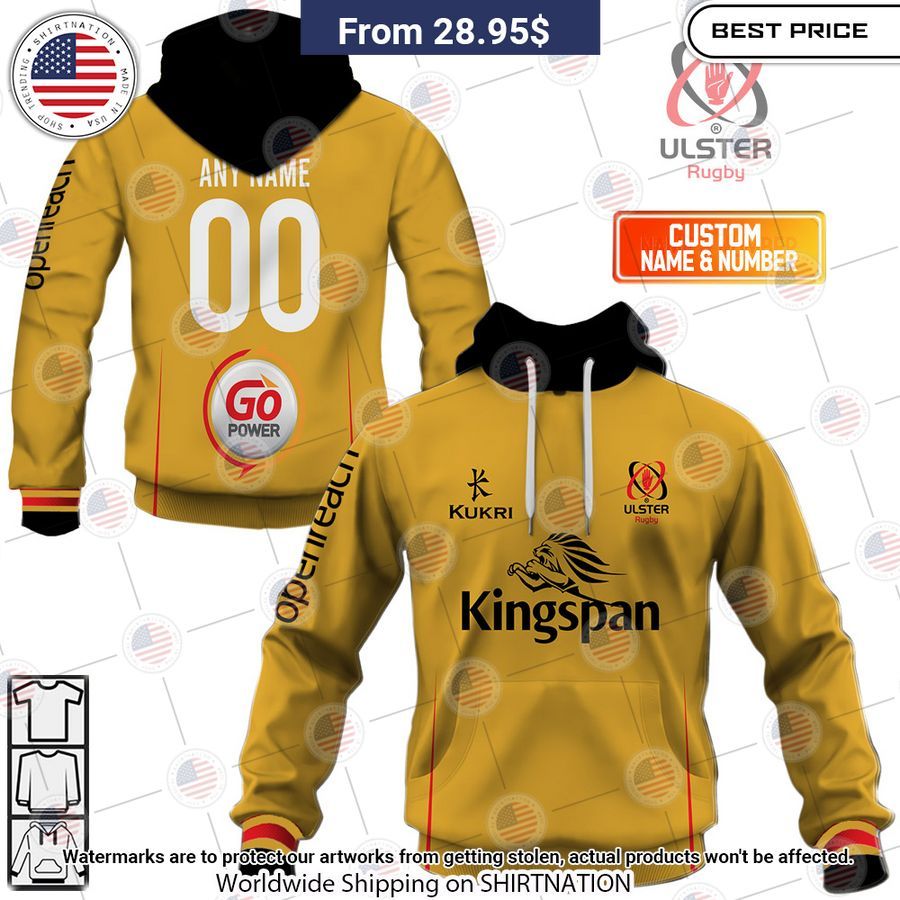 Personalized IRFU Ulster Rugby 2023 Away Hoodie You look fresh in nature