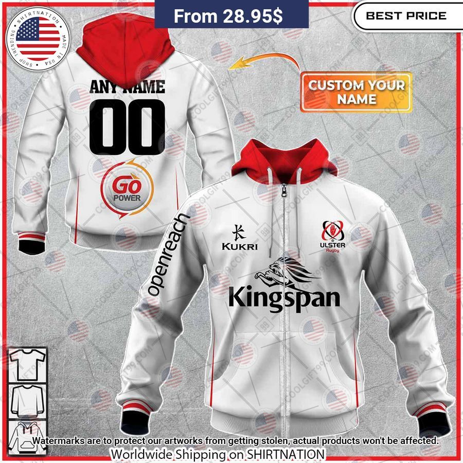 Personalized IRFU Ulster Rugby 2023 HOME Hoodie Awesome Pic guys
