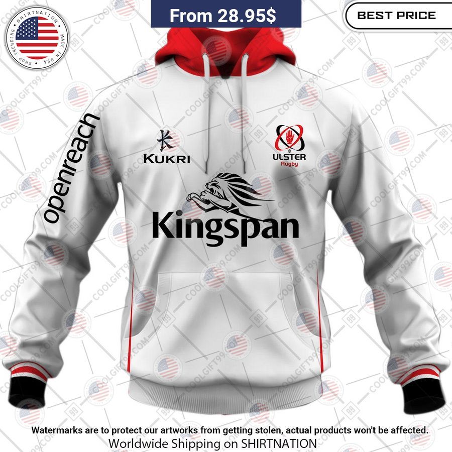 Personalized IRFU Ulster Rugby 2023 HOME Hoodie Sizzling