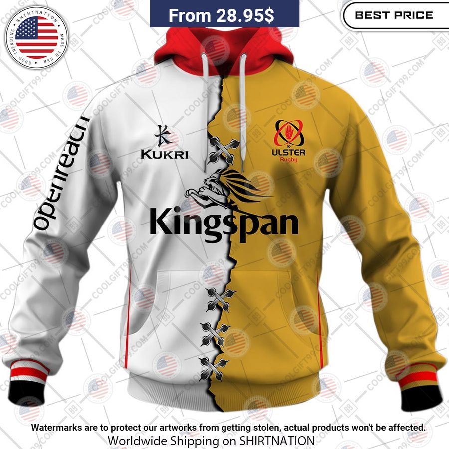 Personalized IRFU Ulster Rugby Mix Hoodie Nice elegant click