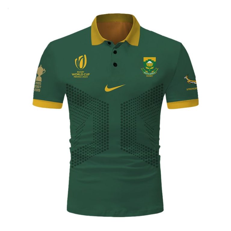 personalized rugby world cup 2023 springboks south africa rugby polo shirt 2