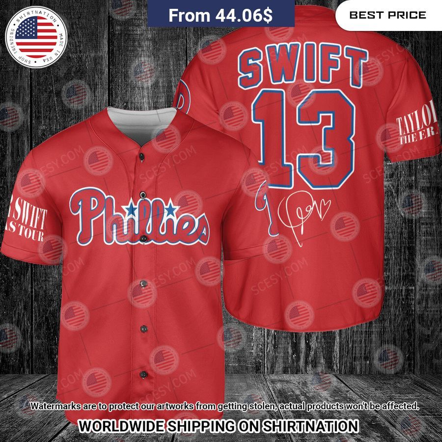 philadelphia phillies taylor swift red custom baseball jersey 1 622.jpg