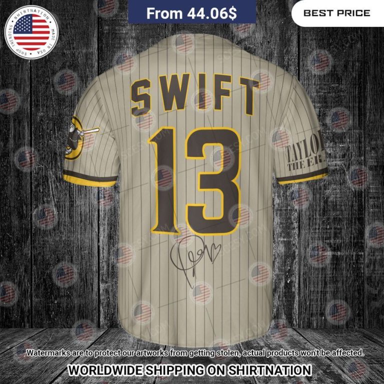 San Diego Padres Taylor Swift Personalized Baseball Jersey You look lazy