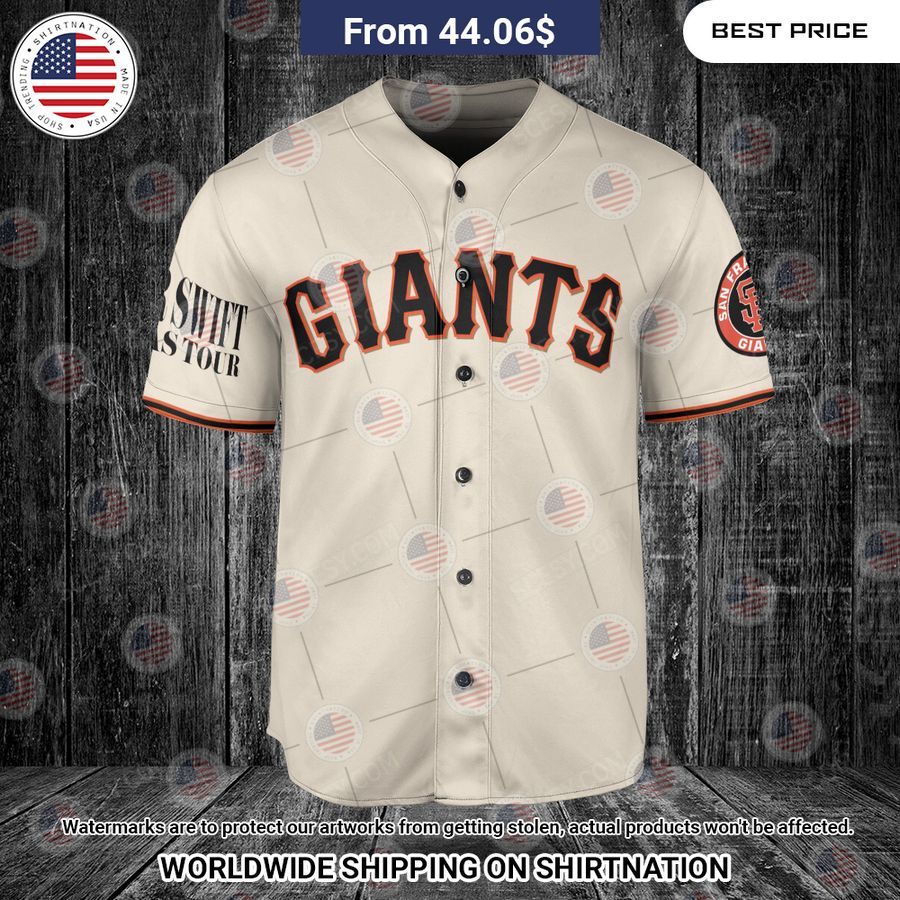 San Francisco Giants Taylor Swift Custom Baseball Jersey Ah! It is marvellous