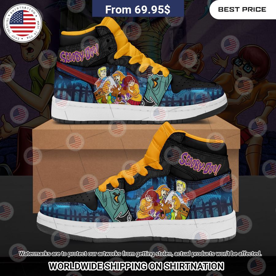 ScoobyDoo Nike Air Jordan 1 Oh my God you have put on so much!