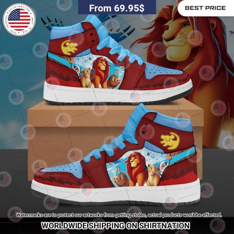 Simba Nike Air Jordan 1 Handsome as usual