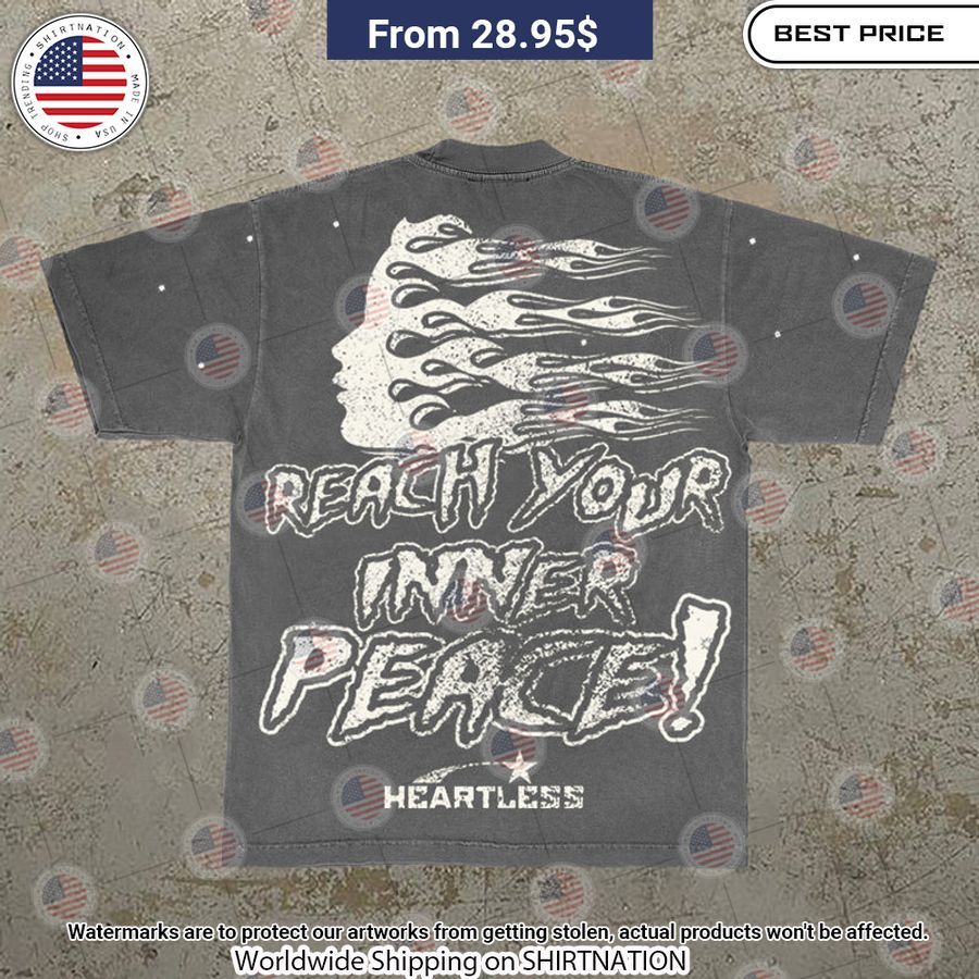 Skull Reach Your Inner Peace T Shirt Wow! This is gracious