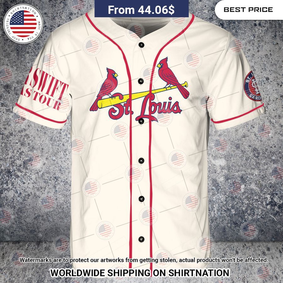 St.Louis Cardinals Taylor Swift Custom Baseball Jersey Elegant picture.