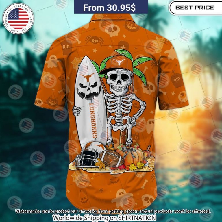 Texas Longhorns Skeleton Hawaiian Shirt This is your best picture man