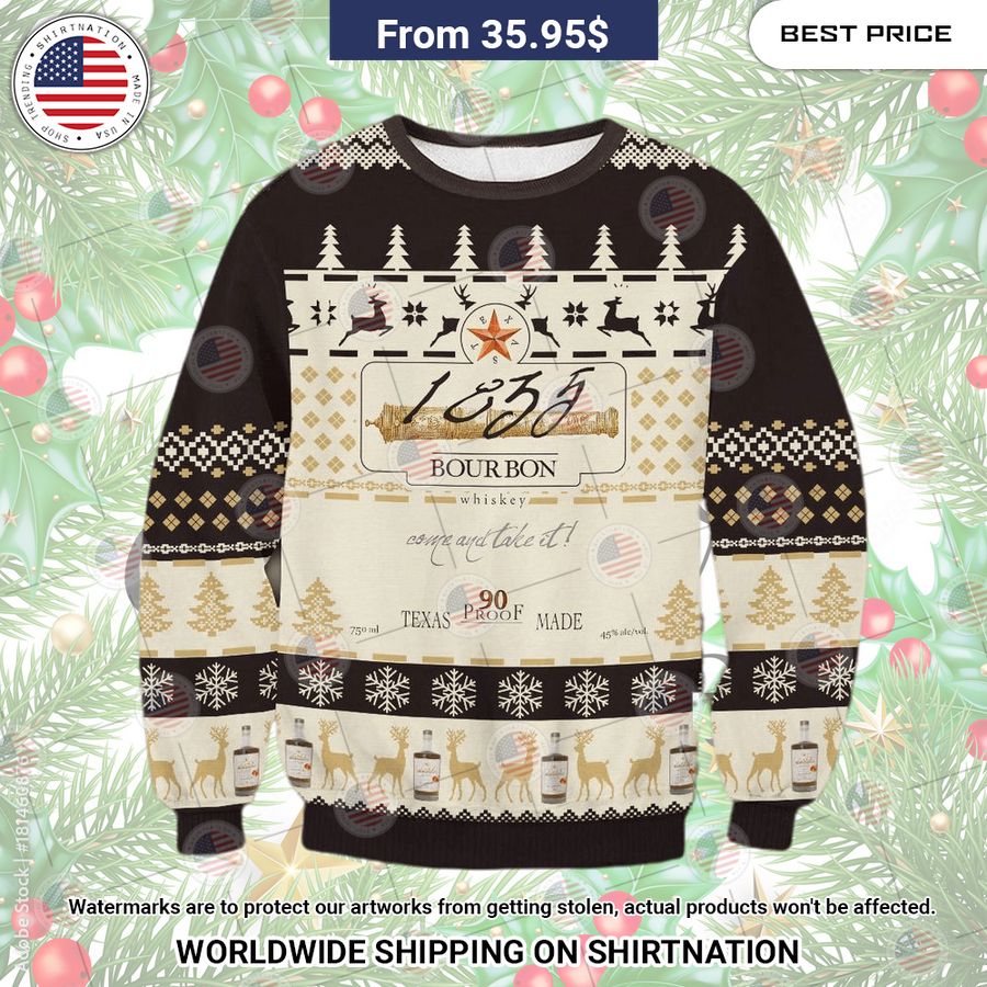 1835 Bourbon Christmas Sweater Great, I liked it