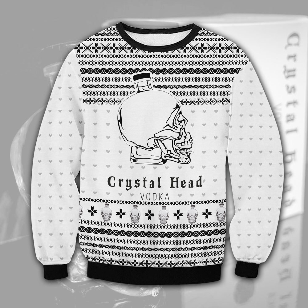 Crystal head Vodka Christmas Sweater1