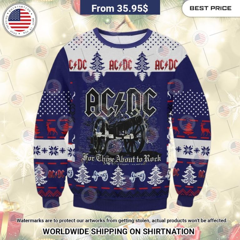 AC DC For Those About to Rock Sweater Good click