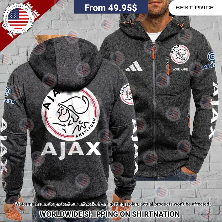 Ajax Amsterdam Custom Chest Pocket Hoodie You are always amazing