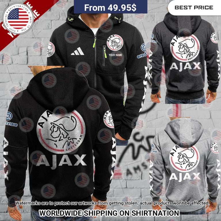 Ajax Amsterdam Custom Chest Pocket Hoodie Good click