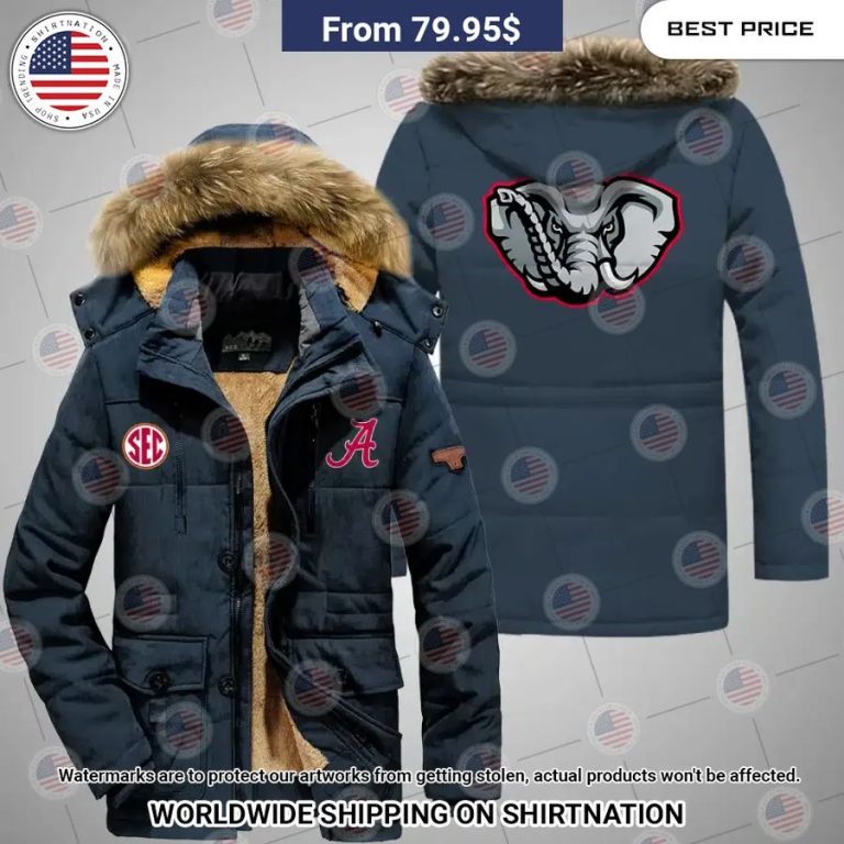 Alabama Crimson Tide Winter Parka Jacket You look fresh in nature