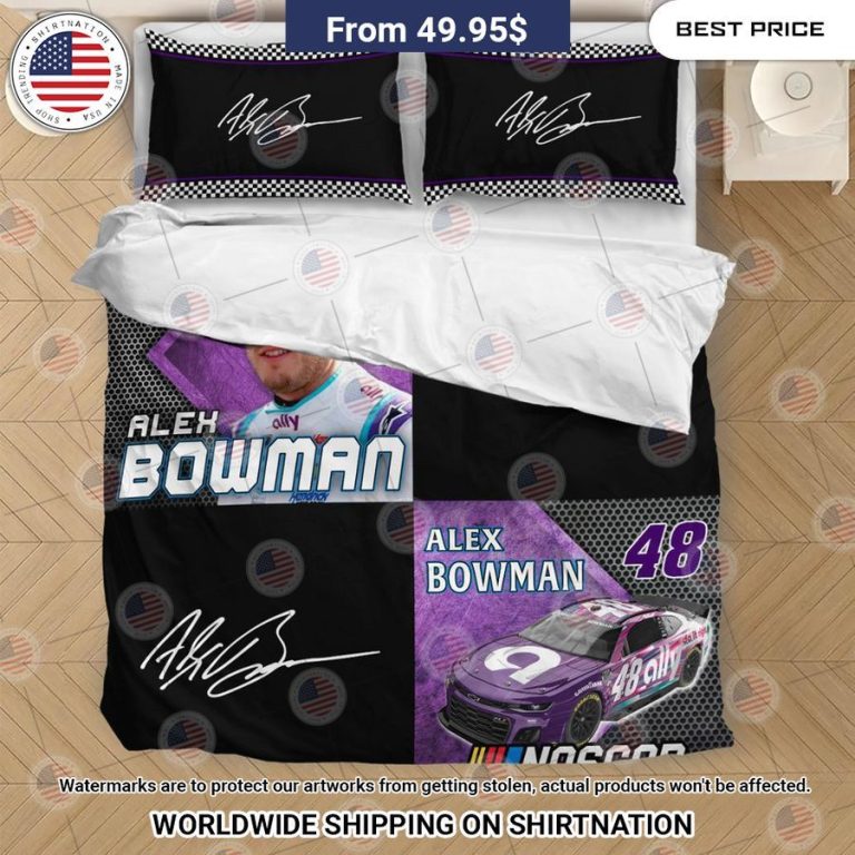 Alex Bowman Nascar Racing Bedding Set You look fresh in nature