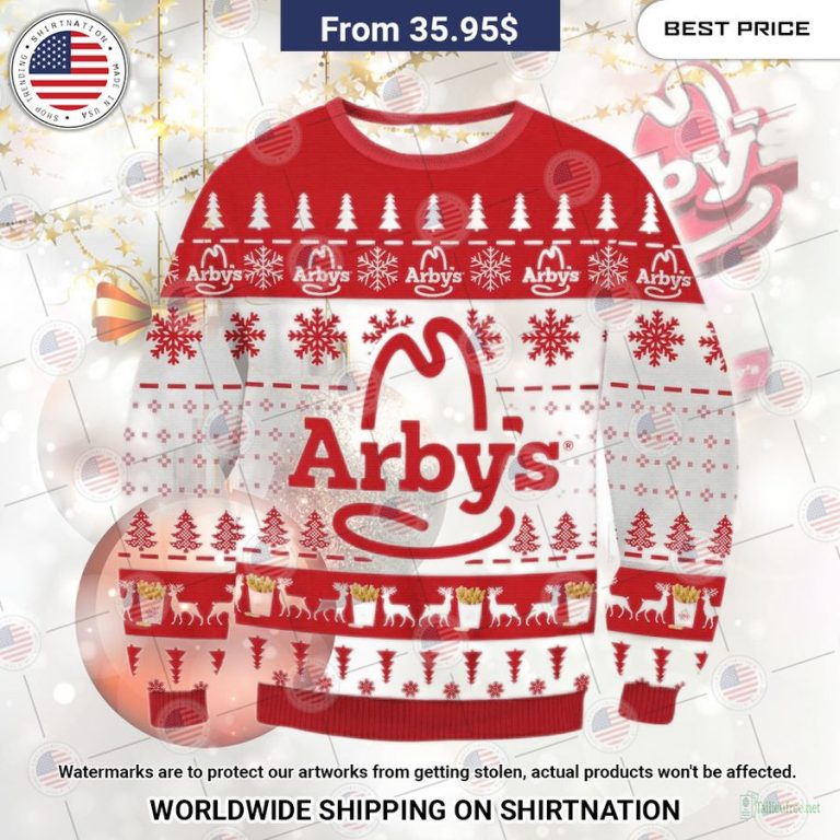 Arby's Ugly Christmas Sweater My favourite picture of yours