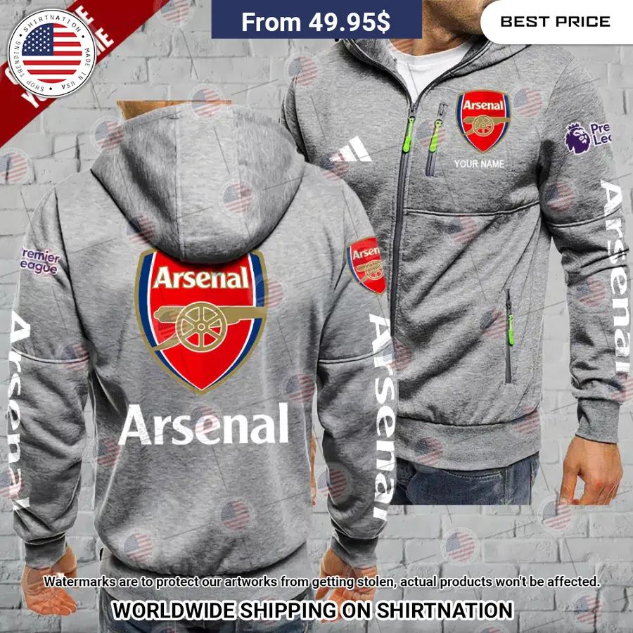 Arsenal Custom Chest Pocket Hoodie You tried editing this time?