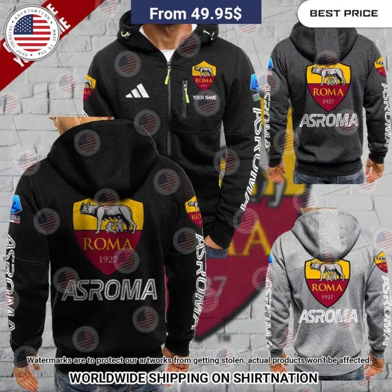 AS Roma Custom Chest Pocket Hoodie You tried editing this time?