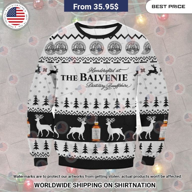 Balvenie Christmas Sweater The beauty has no boundaries in this picture.